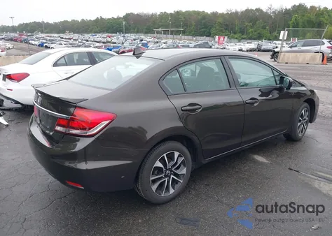 2014 Honda Civic Ex из США, поврежденный, VIN 2HGFB2F84EH516413